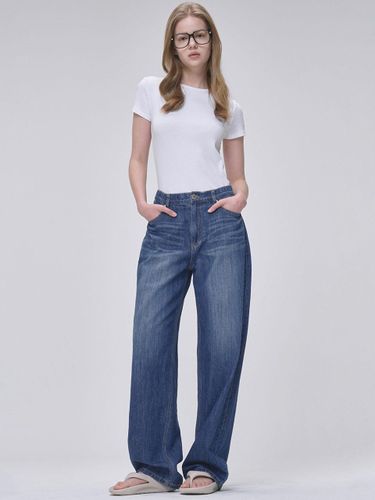 Classic Soft Wide Denim Pants [Medium ] (9140) - MaLoupe - Modalova