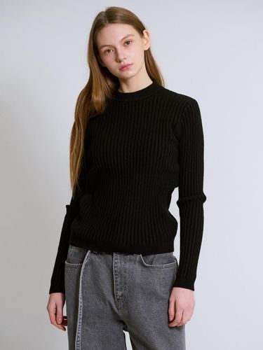 Basic Round Neck Ribbed Premium Sweater [] - RAVEROUS - Modalova