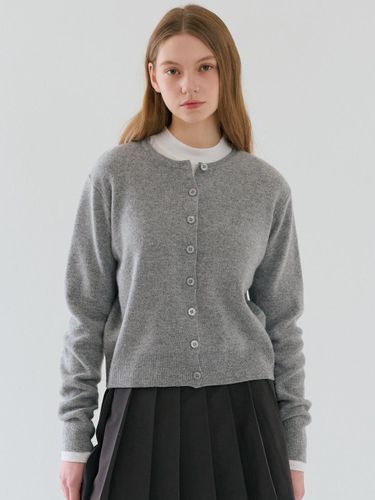 RVS Round Neck Wool Blend Cardigan [] - RAVEROUS - Modalova