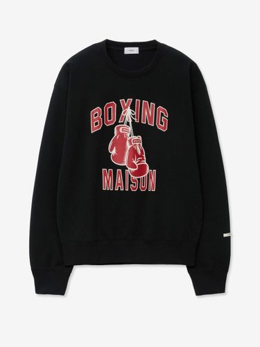 Oversized Boxing Graphic Sweatshirt [Black] (TNTS5E101BK) - TNGT - Modalova