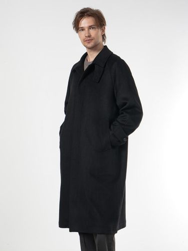 Wool Cashmere Balmacaan Coat - birbante - Modalova