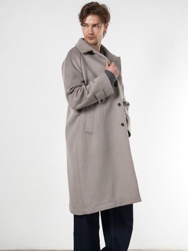 Wool Cashmere Balmacaan Coat - birbante - Modalova