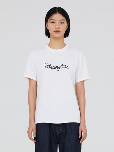 Rope Logo Cotton Basic T-Shirt - Wrangler - Modalova