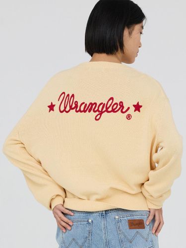 Standard Logo Cotton Knit Cardigan [, Buttery Yellow] (UNI) - Wrangler - Modalova