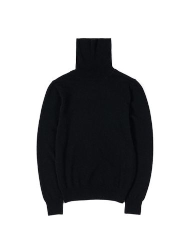 Cashmere Turtleneck Sweater [Black] - THINK PLANT - Modalova