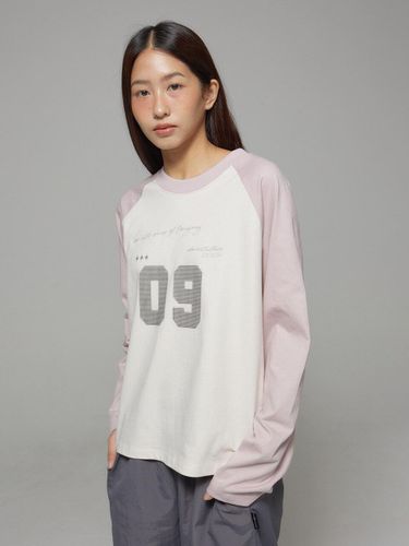 Printed Oversized Cotton Raglan T-shirt [White] - DEARSTALKER - Modalova