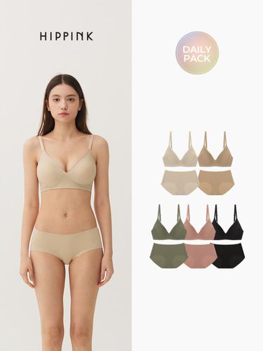 Way Volume Seamless Adjustable Bra and Panties Set - HIPPINK - Modalova