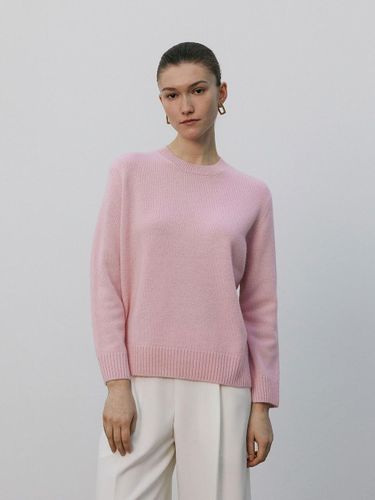 Cashmere Crewneck Relaxed Fit Top [Pink] - Mare di mari - Modalova