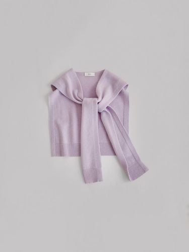 Cashmere Wool Multi-Way Shawl [Lavender] - HANE - Modalova