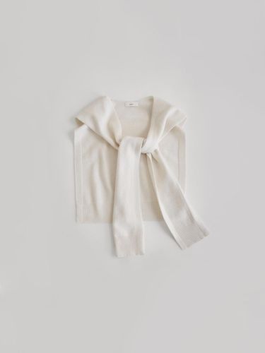 Cashmere Wool Multi Shawl [Cream] - HANE - Modalova