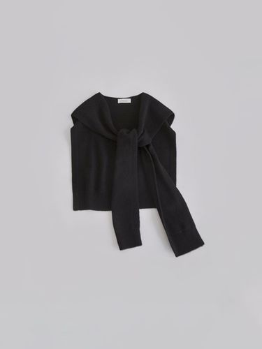 Cashmere Wool Multi Shawl [Black] - HANE - Modalova