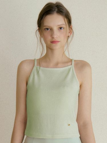 Sleeveless Basic Knit Top [Light Green] - REORG - Modalova