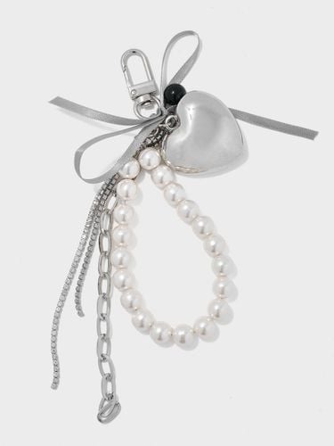 Big Heart Pearl Handmade Keyring - salad bowls - Modalova