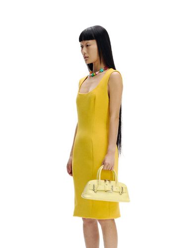 Leather Buckle Hardware Mini Tote Bag [STONE yellow] - OSOI - Modalova