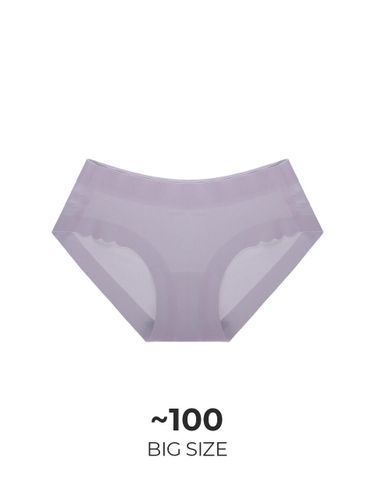 Seamless Mid-Rise Triangle Panties [Lavender] - HIPPINK - Modalova