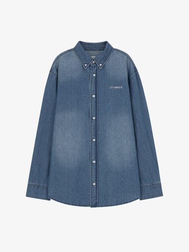 Washed Standard Fit Lightweight Denim Shirt [INDIGO] - CITYBREEZE - Modalova