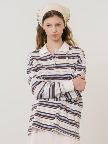 Polo Rugby Stripe Cotton Blend T-shirt [] - ANEDIT - Modalova