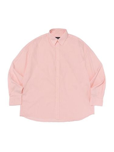 Oxford Collar Long Sleeve Cotton Shirt [Pink] - OTHERFITS - Modalova