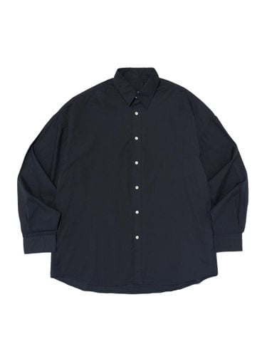 Oxford Cotton Long Sleeve Collar Shirt [Navy] - OTHERFITS - Modalova