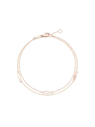 Lucky Fish CZ Rose Gold Bracelet (JJJTBQ5B2007R47S0) - J.ESTINA - Modalova