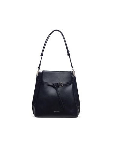 Synthetic Leather Adjustable Bucket Bag [Black] (JHNEHA5BS040BK980) - J.ESTINA - Modalova