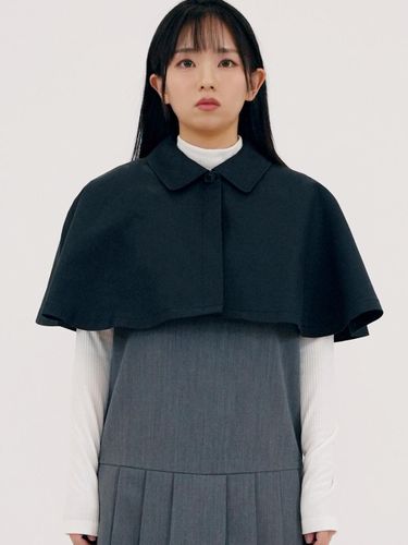 Premium Cotton-Rayon Short Classic Trench Coat [] - CHOCHOU - Modalova