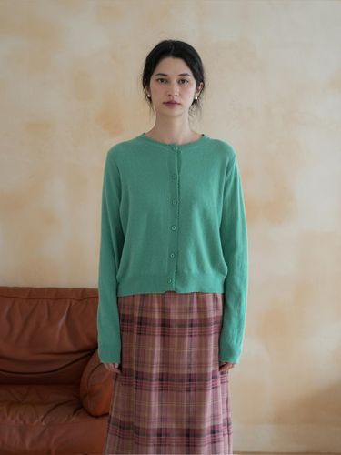 Soft Wool Scallop Detail Cardigan [] - The milui - Modalova