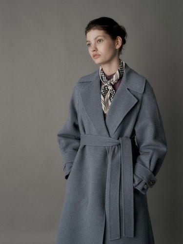 Raglan Belted Handmade Coat_DW4WH403 - COIINCOS - Modalova