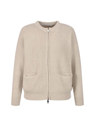 Zip-Up Pocket Cardigan_DZ4WD047 - COIINCOS - Modalova