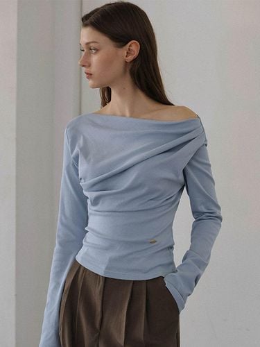 One Off shoulder Sleeve [Sky Blue] - DEHEVE - Modalova