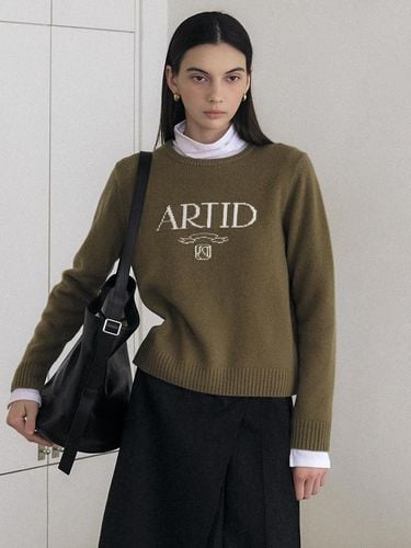 Merino Wool Logo Accentuated Knitwear_4COLORS - ARTID - Modalova