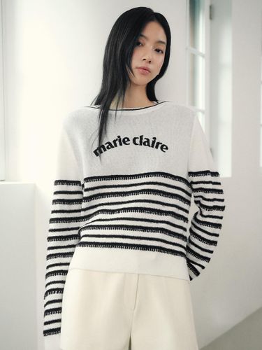 Block Stripe Knitwear (MAECKN05MIV) - marieclaire - Modalova