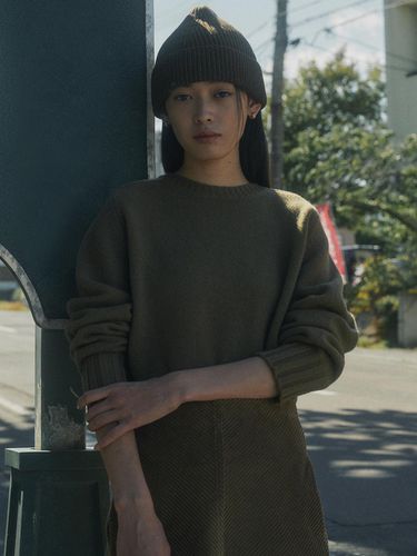 MILA RAGLAN KNIT_KHAKI - SAGEMENT - Modalova