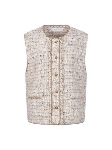 Tweed Vest_DW4WV121 - COIINCOS - Modalova