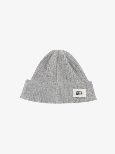 Knit beanie_GREY - CITYBREEZE - Modalova