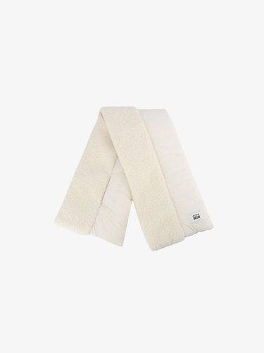 Fleece Padded Scarf_White - CITYBREEZE - Modalova