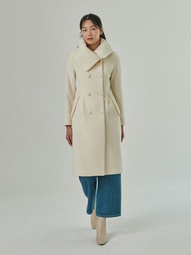 Coat] Cape wool double coat - Coett - Modalova