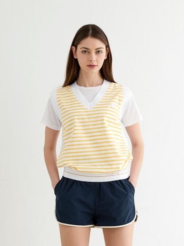 V-neck Stripe Best YW/ST - nitina - Modalova