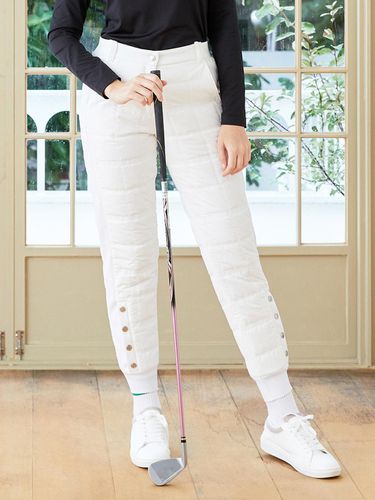 Quilting Snap Pant WH - nitina - Modalova