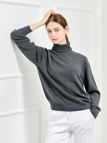 Cashmere 100 Pullover D/GY - nitina - Modalova