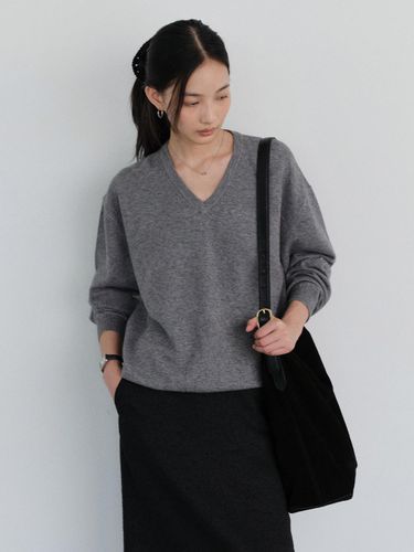 Washable V - neck knit - URAGO - Modalova