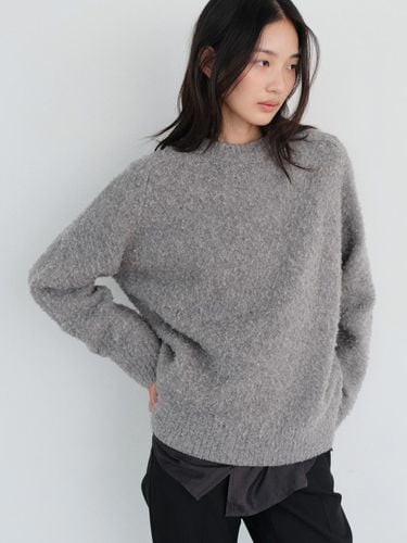 Brush raglan wool knit - URAGO - Modalova