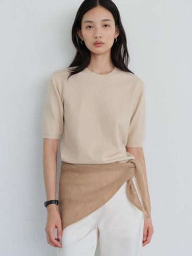 Washable half sleeve knit - URAGO - Modalova