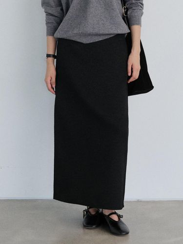 Grown back slit maxi skirt - URAGO - Modalova