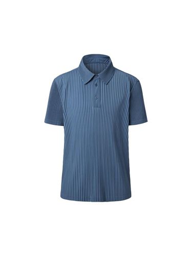 Golf Line] Men's UV Block Short-Sleeved Pleats Co - MONPLISSE - Modalova