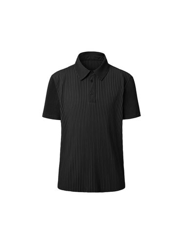 Golf Line] Men's UV Block Short-Sleeved Pleats Co - MONPLISSE - Modalova