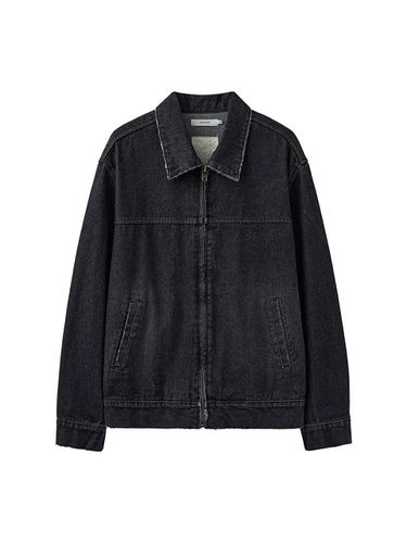 Western Indigo Tracker Jacket_Sement Black - AREUBAN - Modalova