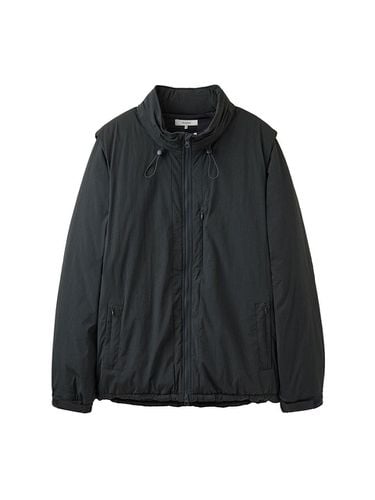 Utility Padded Best Jacket_Od Charcoal - AREUBAN - Modalova