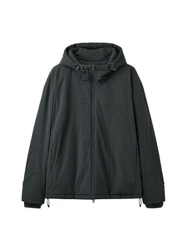 Light Shell Padded Jacket_Charcoal - AREUBAN - Modalova