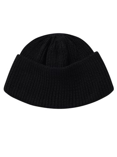 Heavy knit beanie black - EP.DEVELOP - Modalova